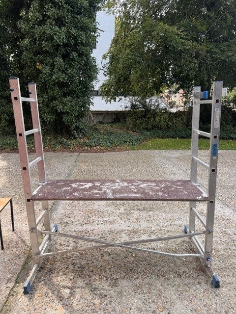 Ladder / Stelling, Doe-het-zelf en Bouw, Ophalen, Gebruikt, Ladder, Minder dan 2 meter