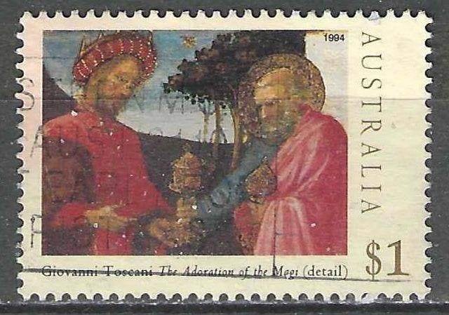 Australie 1994 - Yvert 1405 - Noël - Saint Joseph (ST), Envoi, Affranchi
