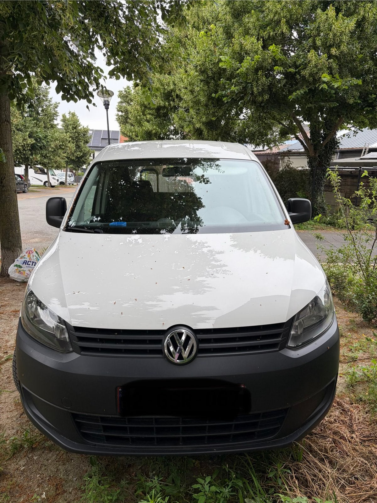 Volkswagen Caddy, lichte vracht uit 2012 met 190000 km, Stof, Grijs, Particulier, 2 zetels