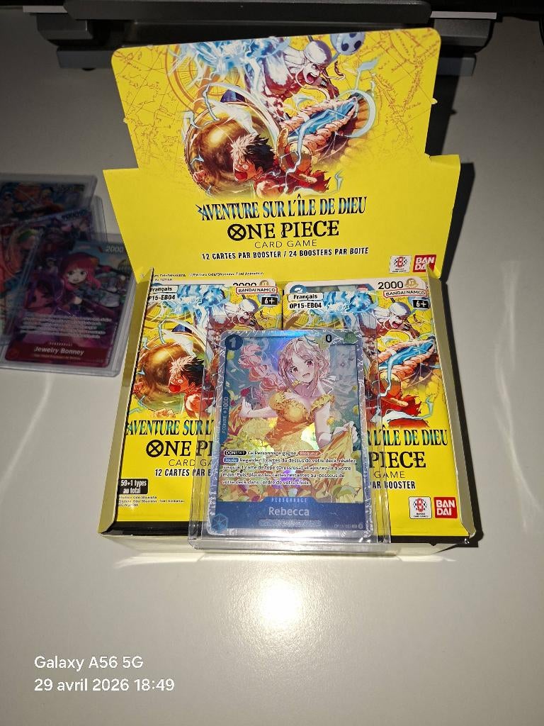 Carte One Piece TCG Rebecca OP15-053 FR, Enlèvement, Neuf, Carte(s) à jouer