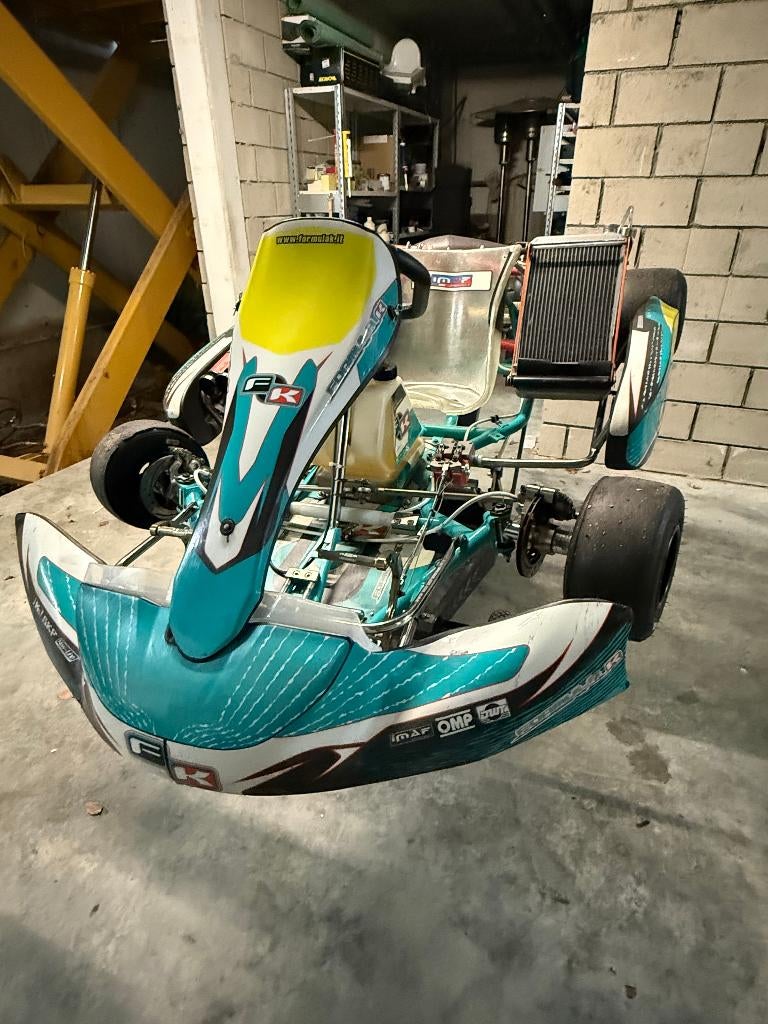 formula k kart 125cc, Ophalen, Kart