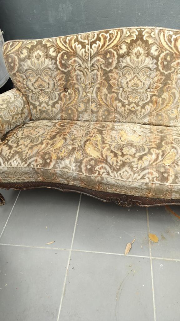Oude zetels, Antiek en Kunst, Antiek | Meubels | Stoelen en Sofa's, Ophalen