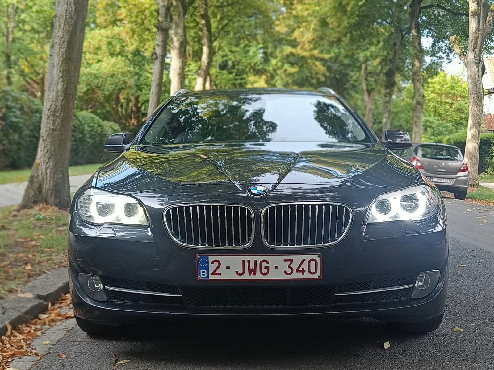 BMW 520D TOURING AUTOMATIQUE SPORT EDITION FULL OPTION!!, Autos, Cuir, Euro 5, Entretenue par le concessionnaire, Noir