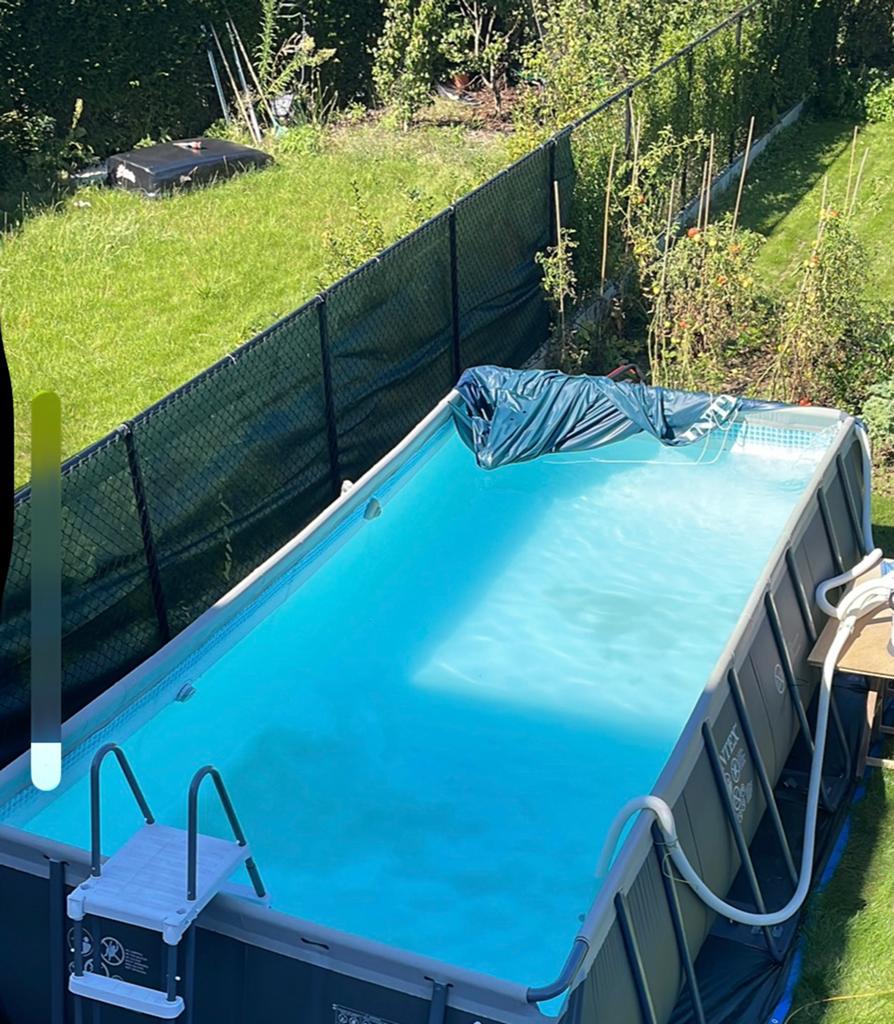 Intex zwembad, Gebruikt, 200 tot 300 cm, Rechthoekig, Ophalen