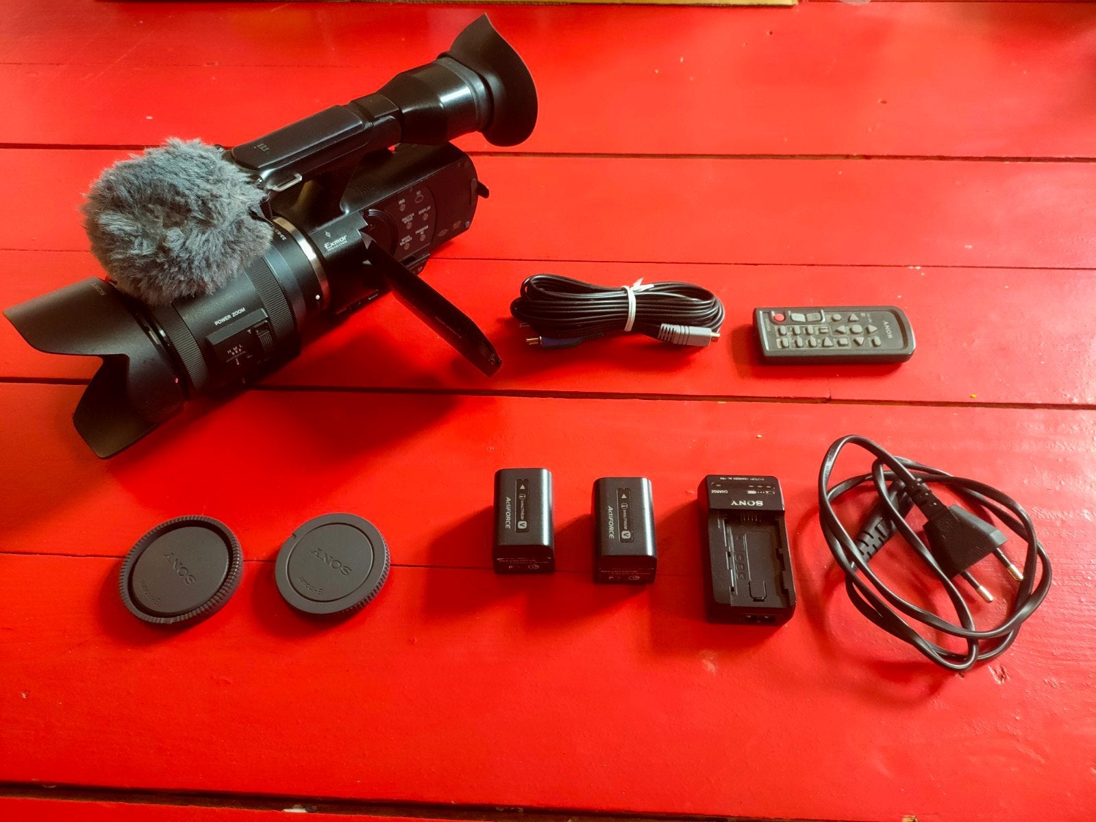 Sony Handycam NEX-VG30, Ophalen, Filmcamera