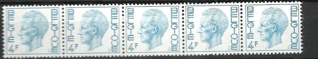 België: Rolzegel R46 **, Verzenden, Koninklijk huis, Postfris, Roltandingzegel