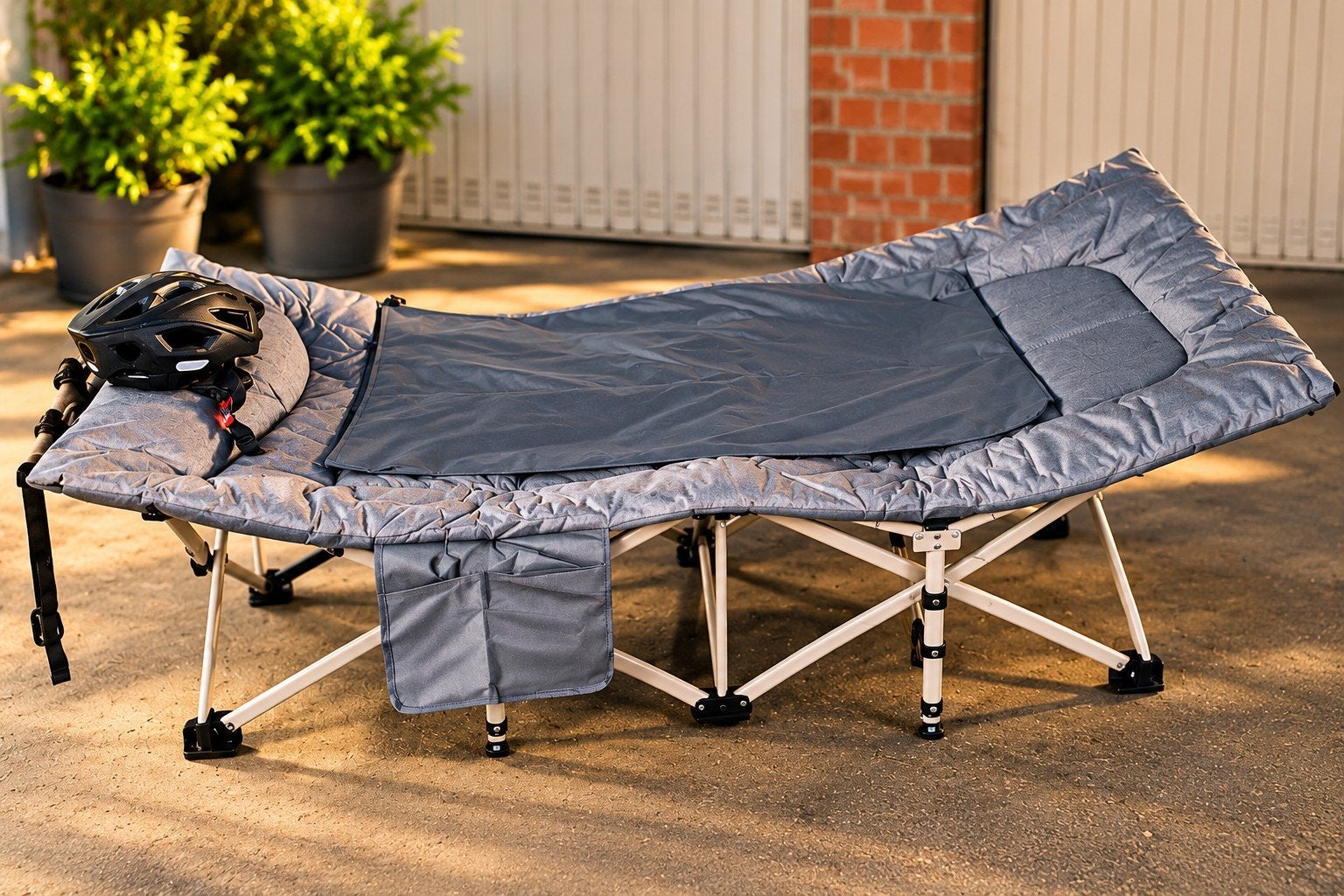 Lit de camp pliable – Neuf, jamais utilisé, Enlèvement ou Envoi, Pliable