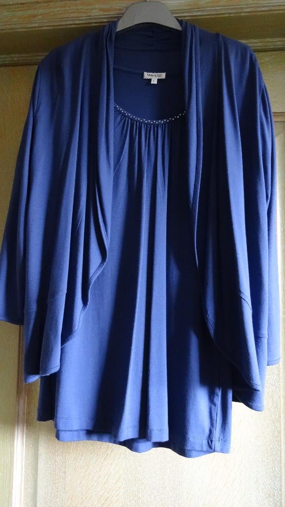 TWIN SET MAYERLINE NOUVEAU, Vêtements | Femmes, Pulls & Gilets, Neuf, Taille 42/44 (L), Bleu, Enlèvement ou Envoi