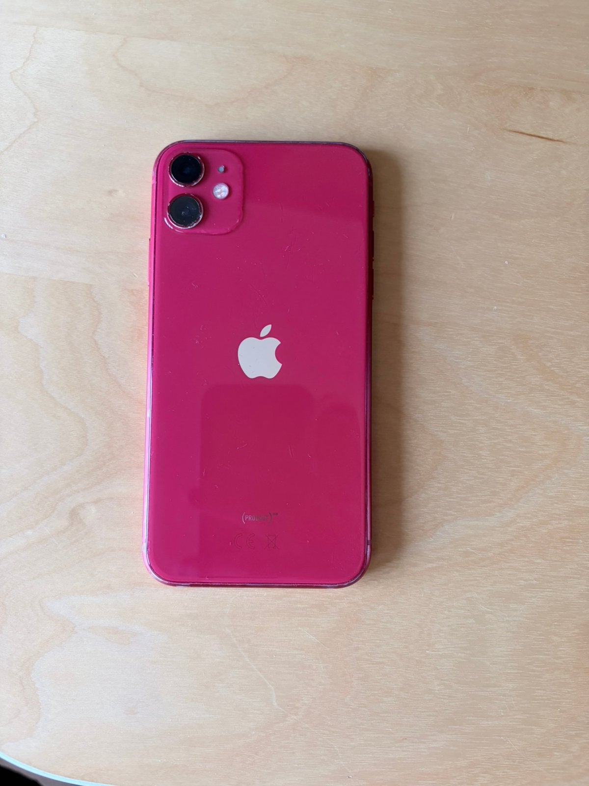 Iphone 11 128gb, Telecommunicatie, Mobiele telefoons | Apple iPhone, Zonder simlock, Rood, 128 GB, Gebruikt