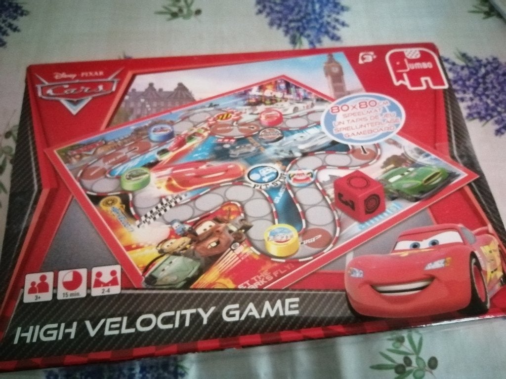 spelletje  spel van "cars, Drie of vier spelers, Ophalen of Verzenden, Zo goed als nieuw, Jumbo