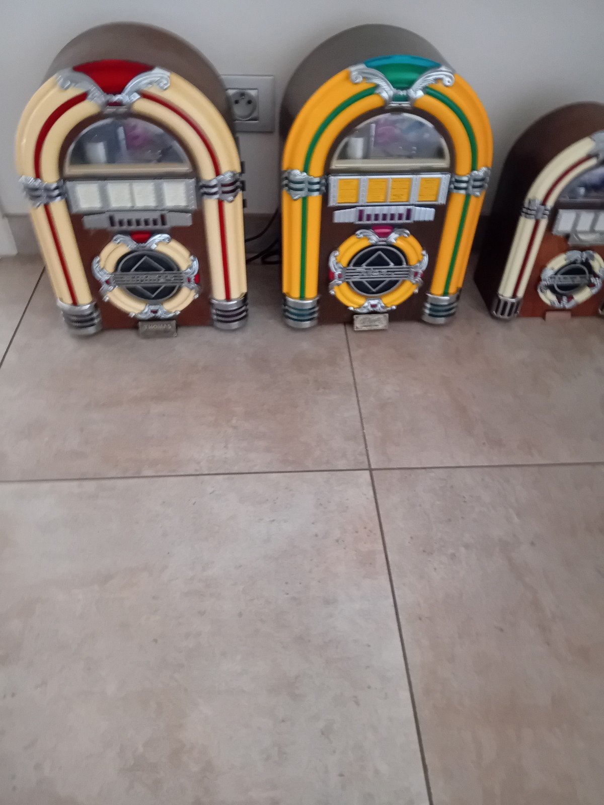 4 replica s en 1 raxio cd speler, Ophalen