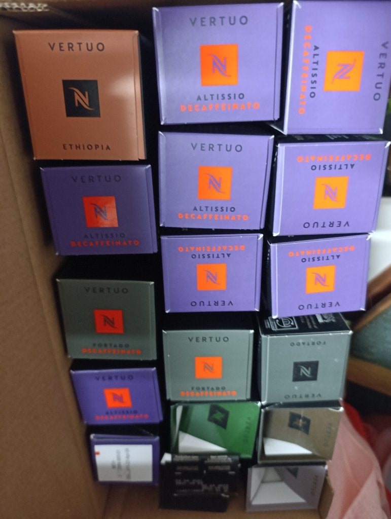 Capsules vertuo 21 boîtes +5 ouvertes, Diversen, Ophalen of Verzenden