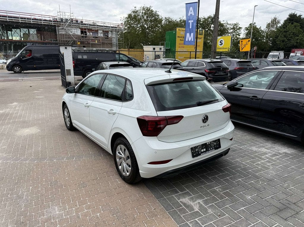 Volkswagen Polo Polo 1.0 Life/Navi/Airco/pdc V&A/Lane & Fron, Stof, Gebruikt, Zwart, Wit
