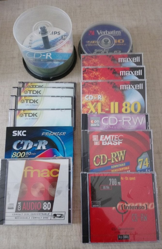 CD-R vierges, Enlèvement, Neuf, dans son emballage, Autres types