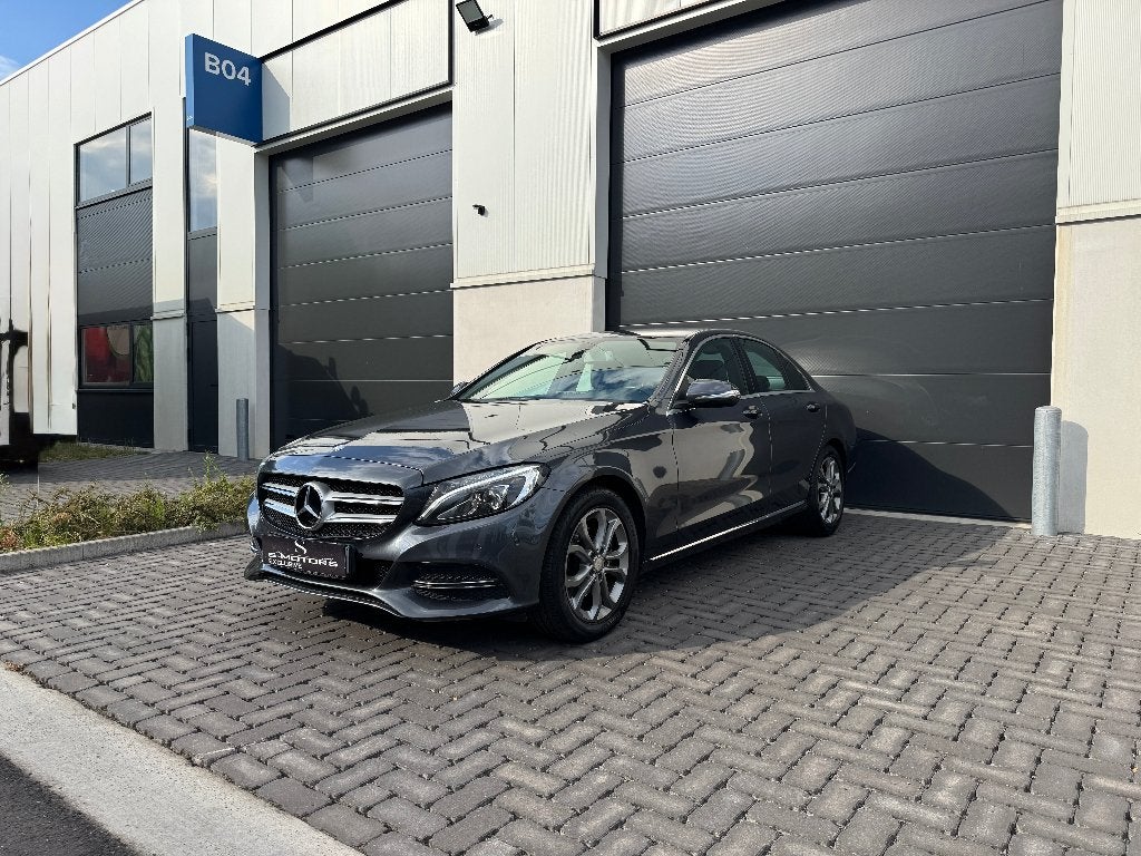 Mercedes-Benz C220d 7G LED/NAVI/LEDER/TREKHAAK/GARANTIE, Auto's, Mercedes-Benz, Automaat, Dealer onderhouden, Achterwielaandrijving