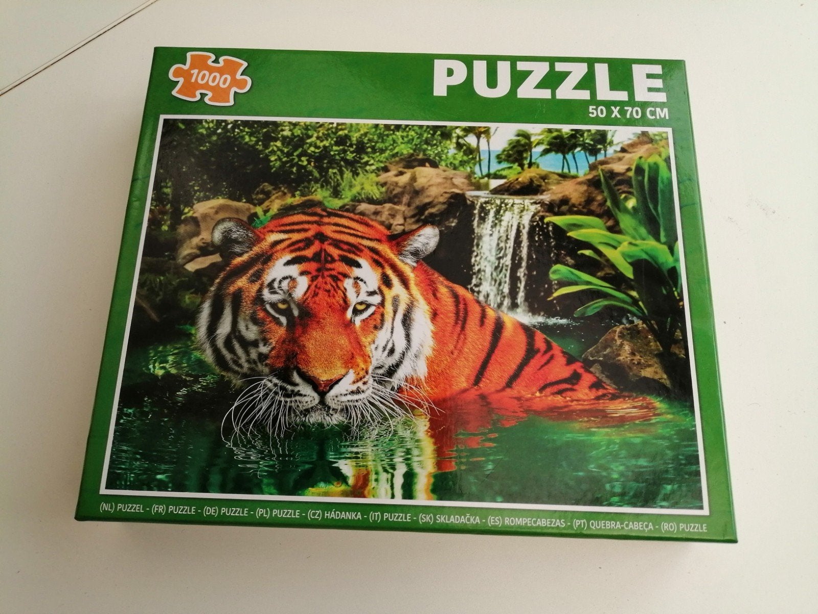 2 legpuzzels 1000 stukjes, compleet, Ophalen