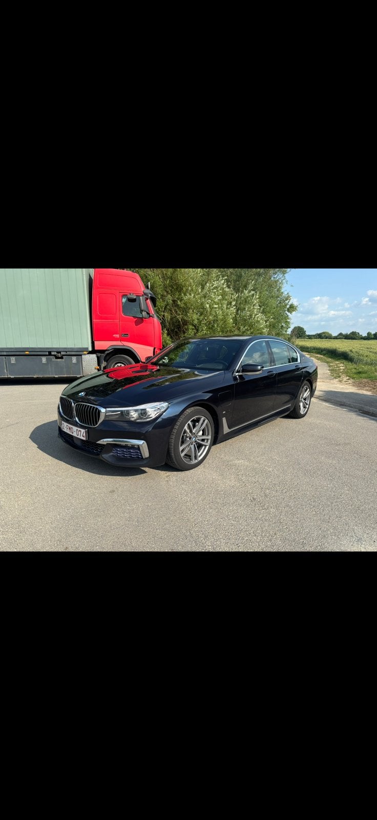 Bmw 740e, Automaat, Achterwielaandrijving, Blauw, 7 Reeks