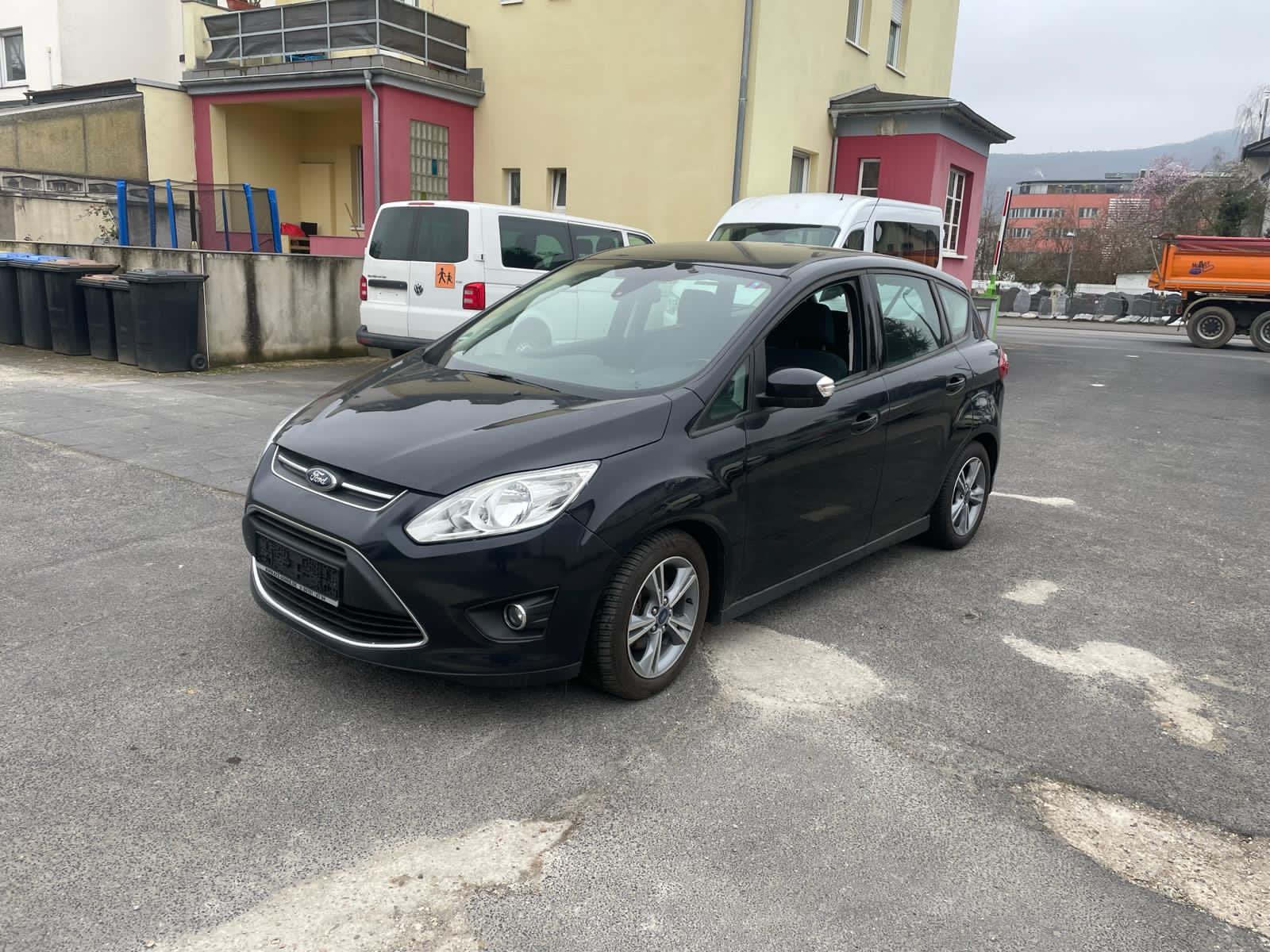 Ford C-max 2014, Auto's, Ford, Voorwielaandrijving, Euro 5, Stof, Zwart