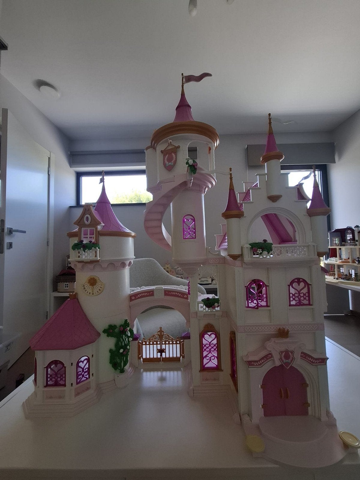 Prinsessen kasteel playmobiel, Kinderen en Baby's, Speelgoed | Playmobil, Ophalen, Zo goed als nieuw, Kasteel/Fort
