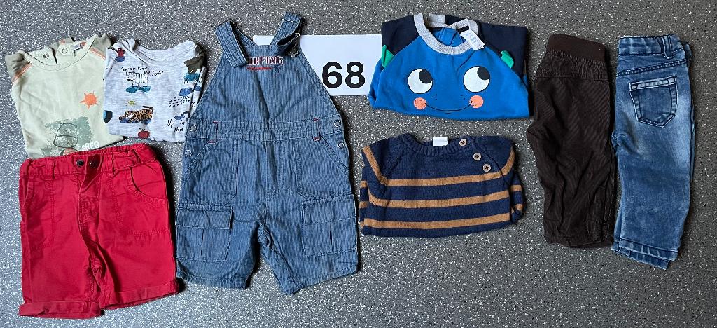 Pakket jongenskleren maat 68 (10 stuks), Kinderen en Baby's, Ophalen