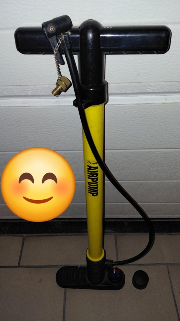 Fietspomp 5€ st, Ophalen