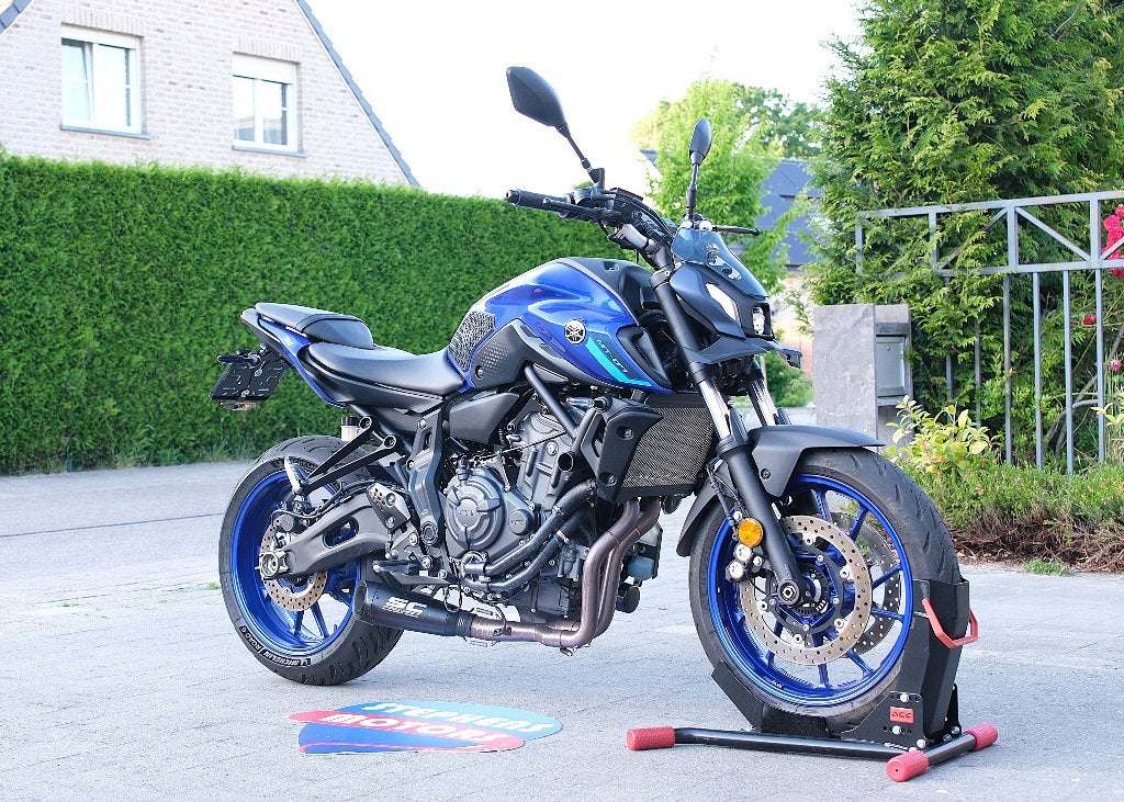 Yamaha MT 07 Icone Blue 35 kW, Motos, Motos | Yamaha, Entreprise, Naked bike, 12 à 35 kW, 2 cylindres, Permis Moto A2 minimum