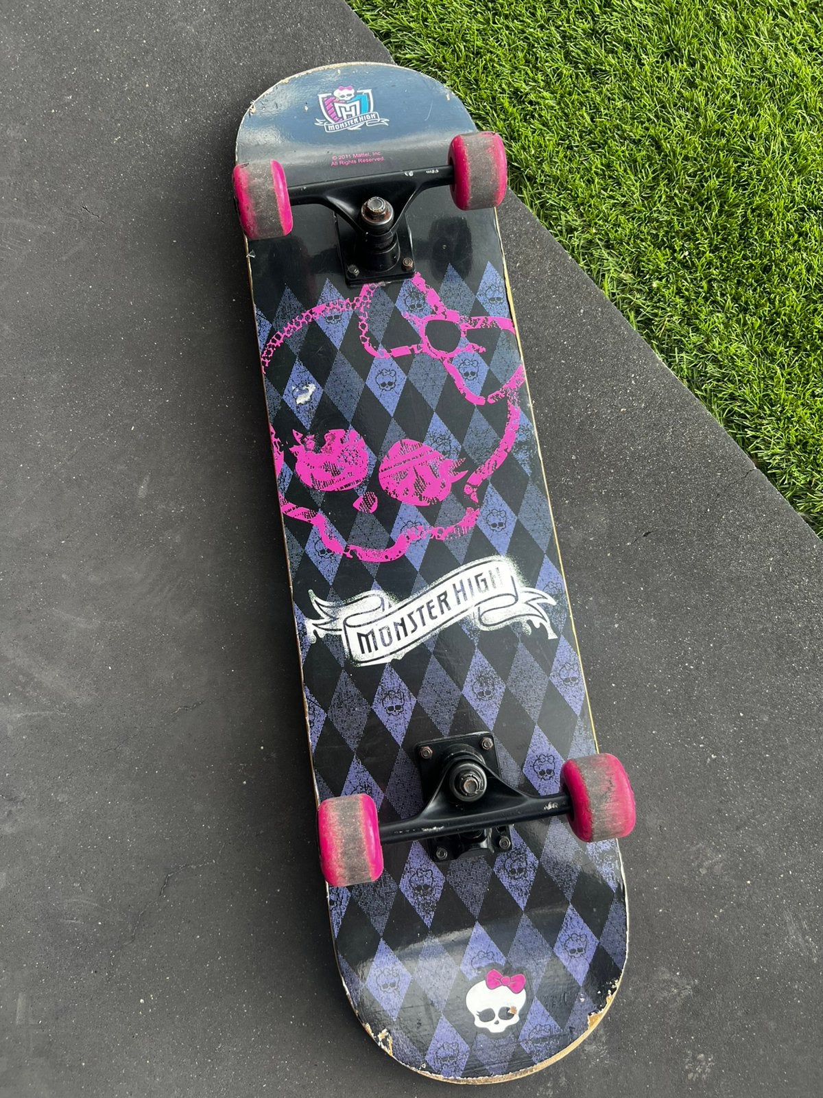 Planche à roulettes Monster High, Enlèvement, Utilisé, Skateboard