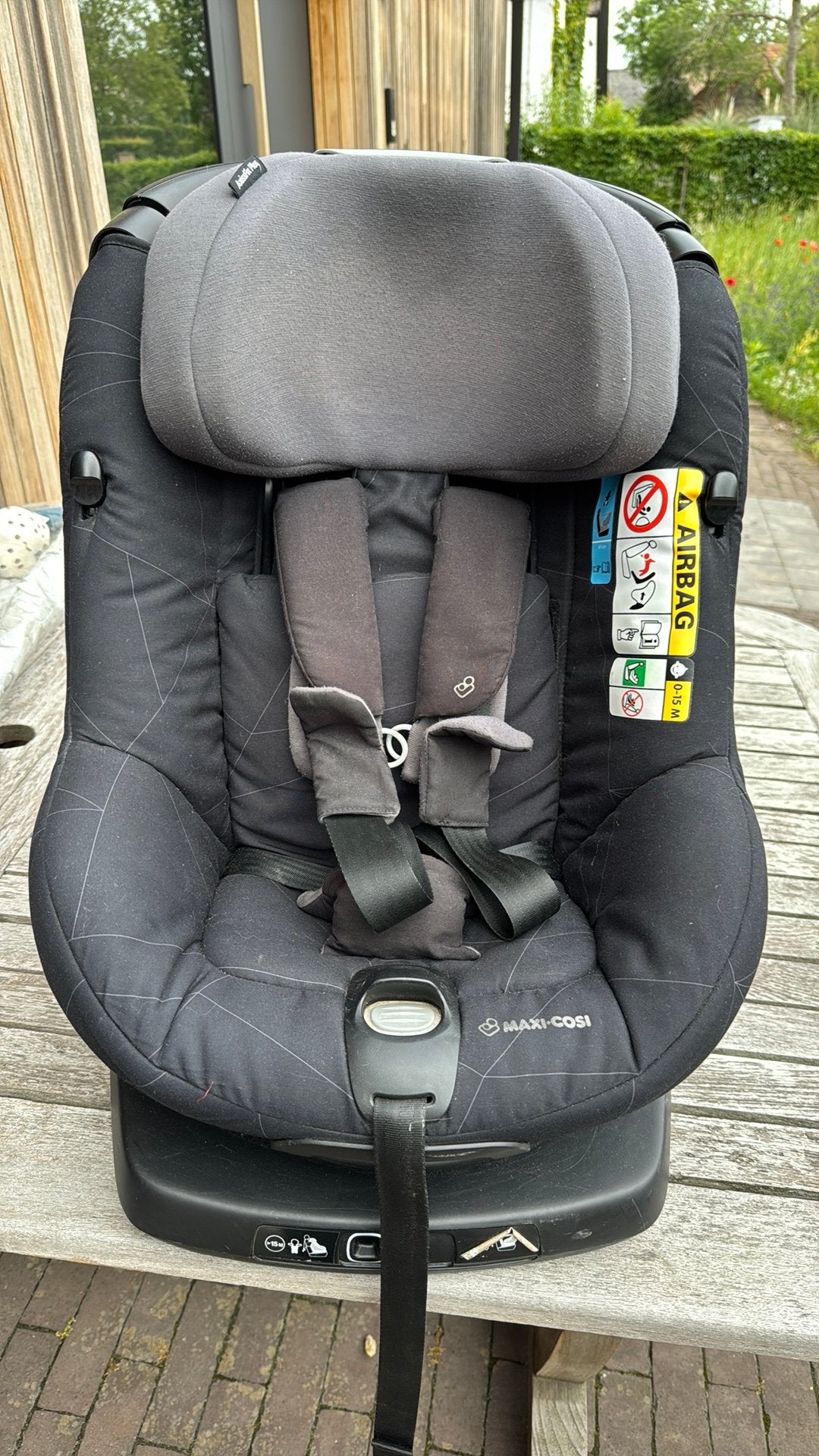 Autostoel maxi cosi axissfix, Kinderen en Baby's, Ophalen, Zo goed als nieuw