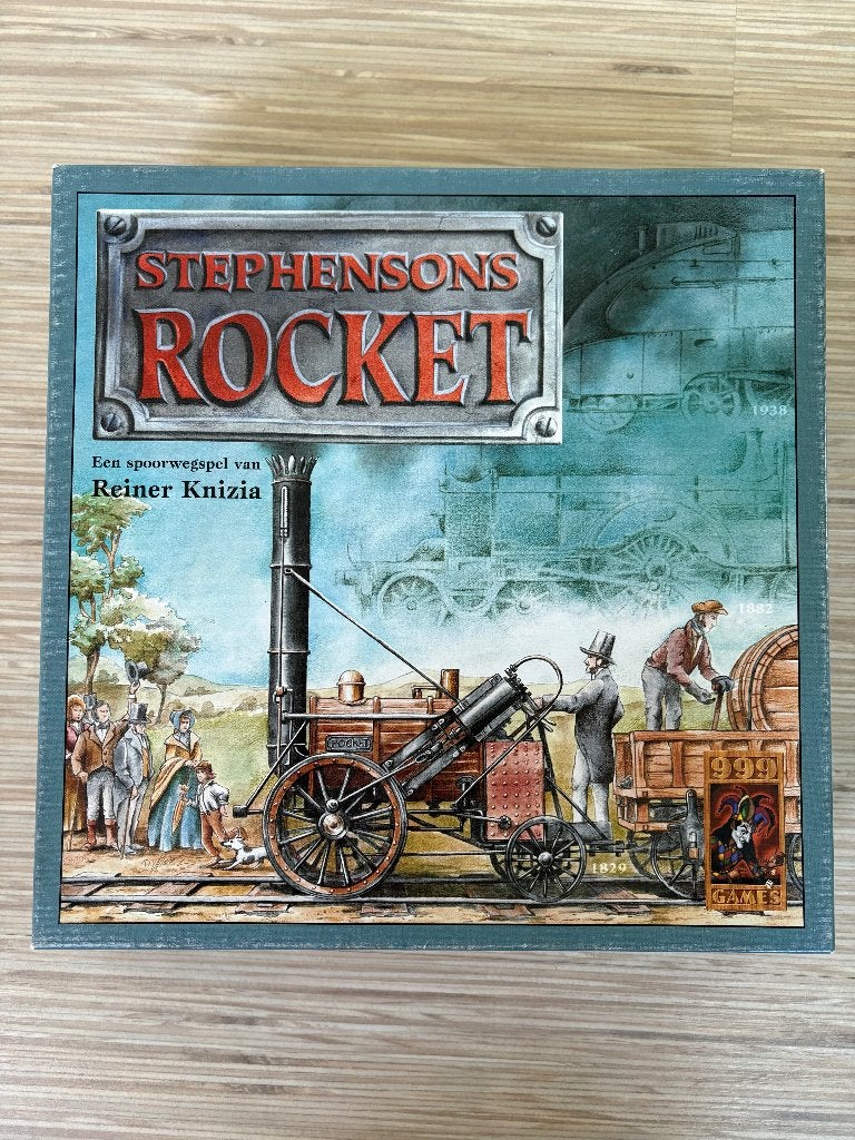 Stephensons Rocket, Drie of vier spelers, Ophalen of Verzenden, Gebruikt, 999 games