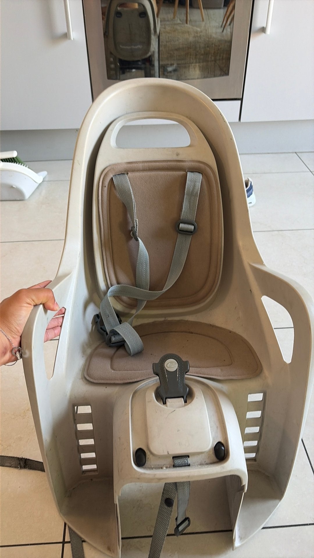 Chaise velo pour enfant, Vélos & Vélomoteurs, Enlèvement, Comme neuf