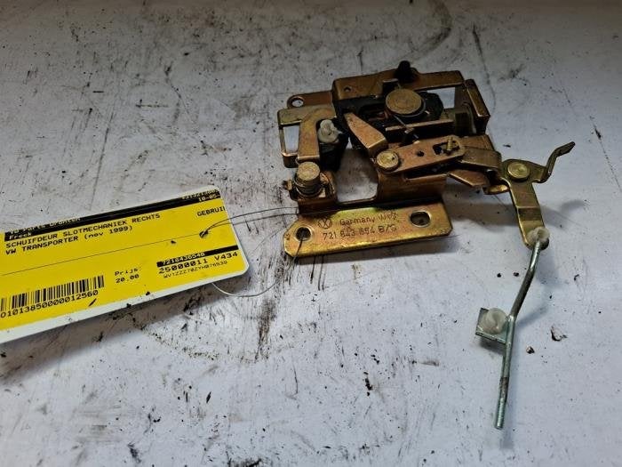 Mécanique de verrouillage porte coulissante droite d'un Vol, Volkswagen, -, 3 mois de garantie, Utilisé