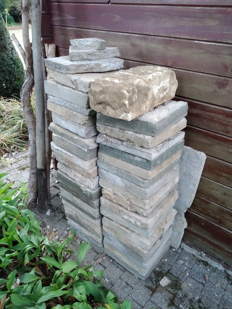 betondallen, Ophalen, Gebruikt