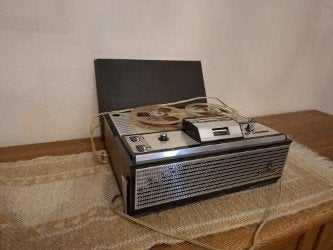 bandopnemer, TV, Hi-fi & Vidéo, Enlèvement, Magnétophone, Avec protection anti-poussière