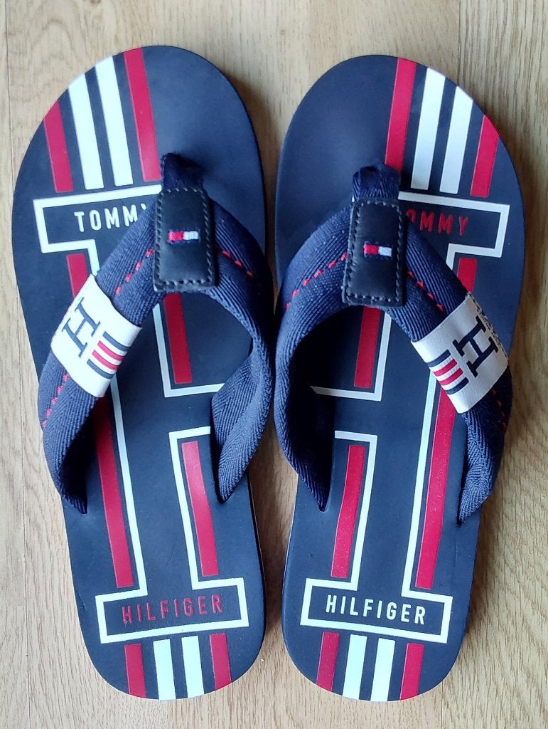 CLAQUETTE TOMMY HILFIGER ORIGINAL 42, Enlèvement, Comme neuf, Tommy hilfiger