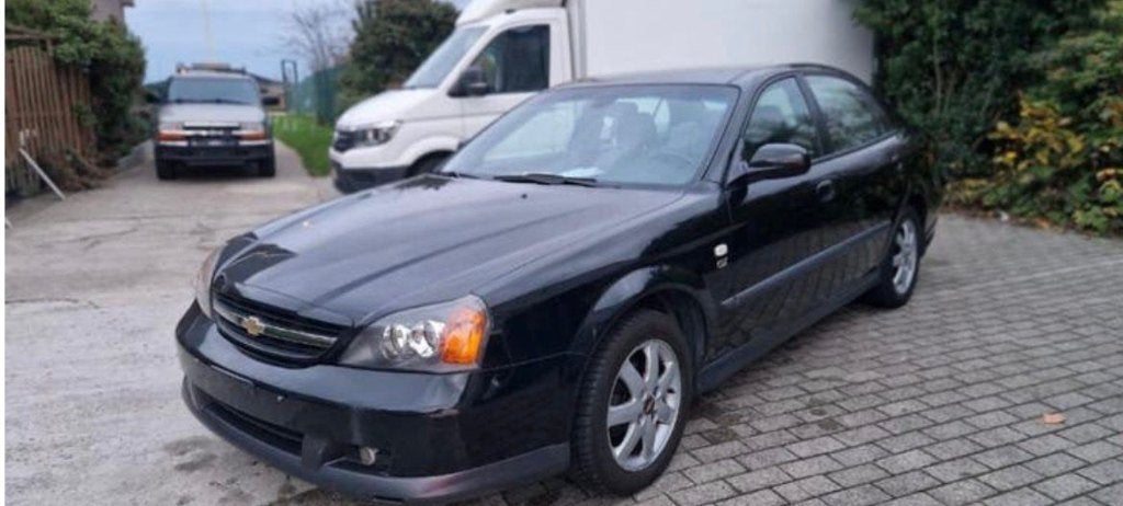 Chevrolet Evanda – 2.0 Benzine Automaat Bj 2007 187000km, Autos, Cuir, Beige, Entreprise, 700 kg