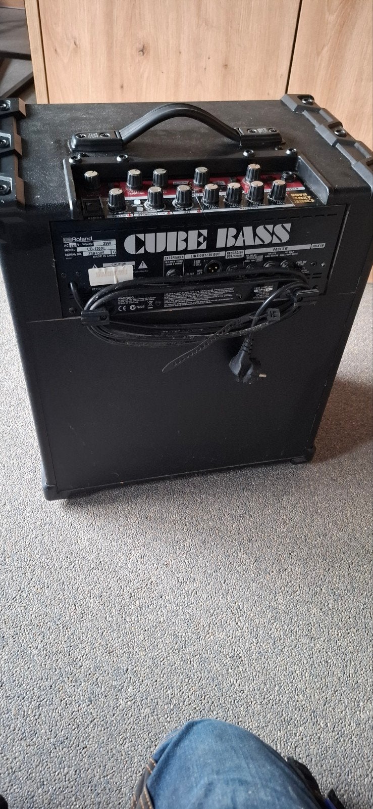Roland cube Bass 120 xl, Musique & Instruments, Enlèvement, Comme neuf, Guitare basse, 100 watts ou plus