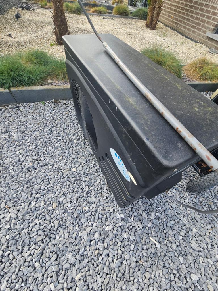 Zwembad warmtepomp 9.5kw inverter, Ophalen