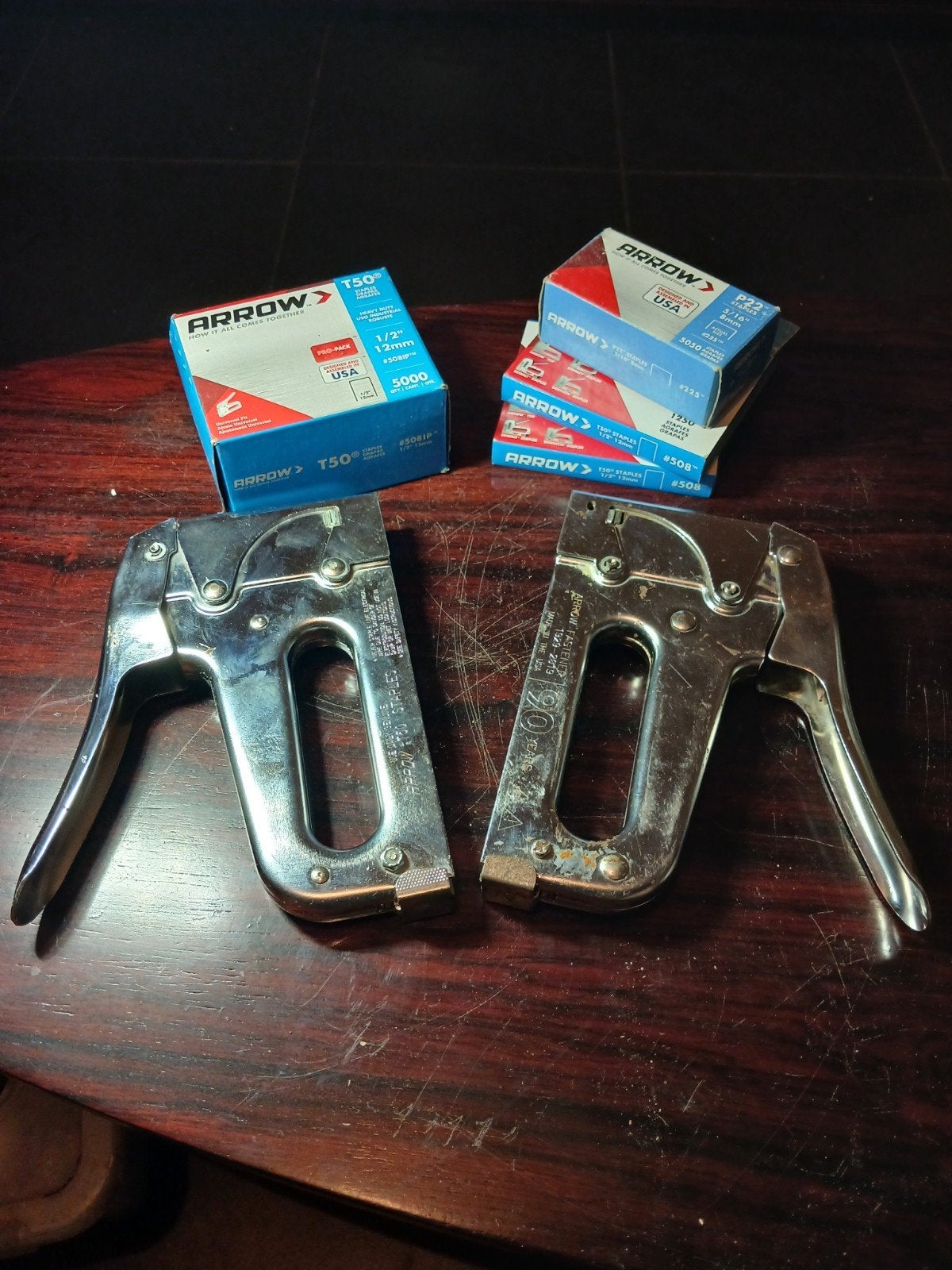 Agrafeuse professionnelle Arrow T50-, Bricolage & Construction, Enlèvement