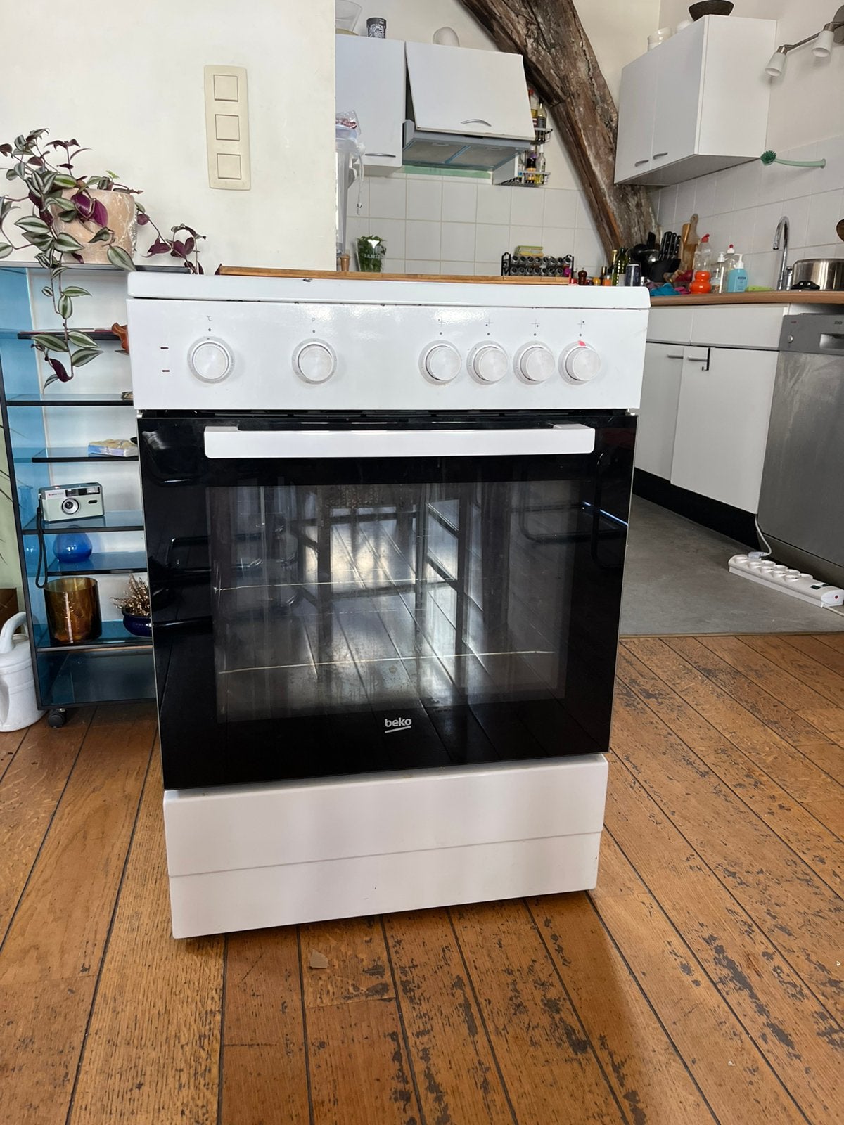 Keramisch fornuis, Electroménager, Cuisinières, Enlèvement, Comme neuf, Céramique