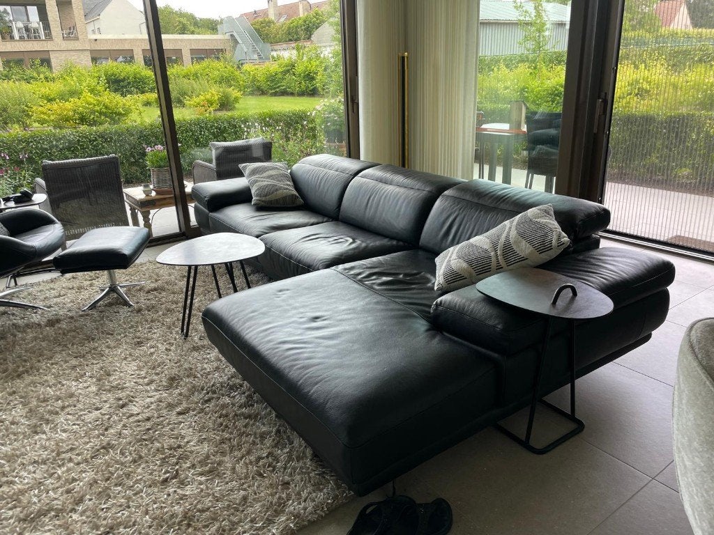 Canapé Natuzzi., 100 à 125 cm, Quatre personnes ou plus, Banc droit, Comme neuf