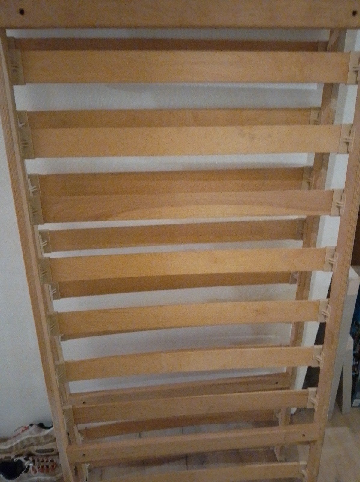 2 sommiers à lattes 80cm, Maison & Meubles, Chambre à coucher | Matelas & Sommiers, Enlèvement
