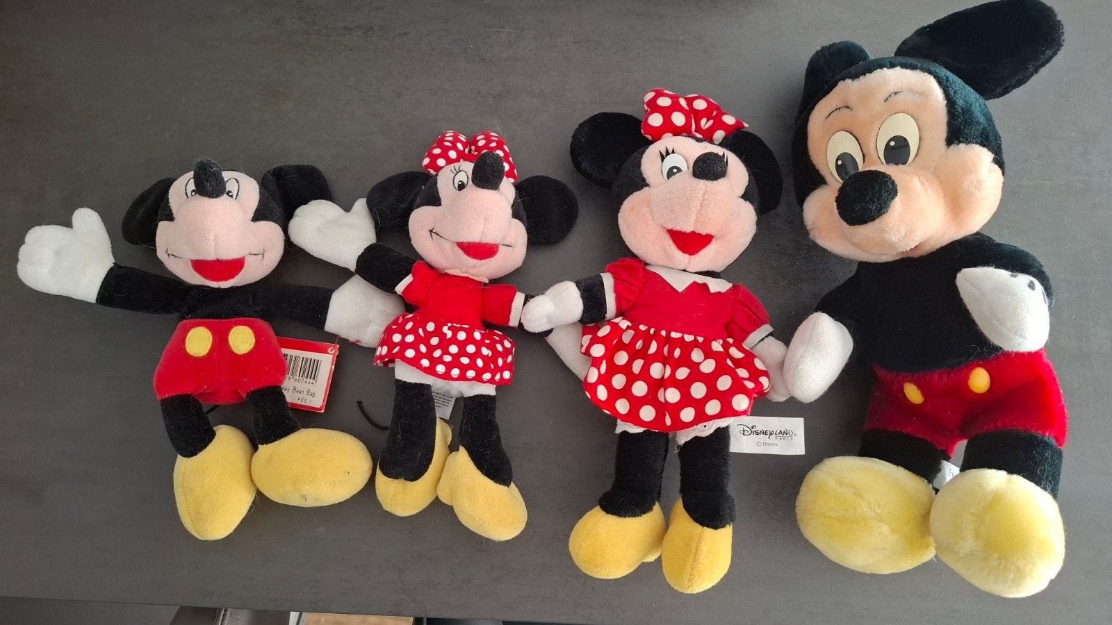 Mickey en Mini vintage '80-90, Enlèvement