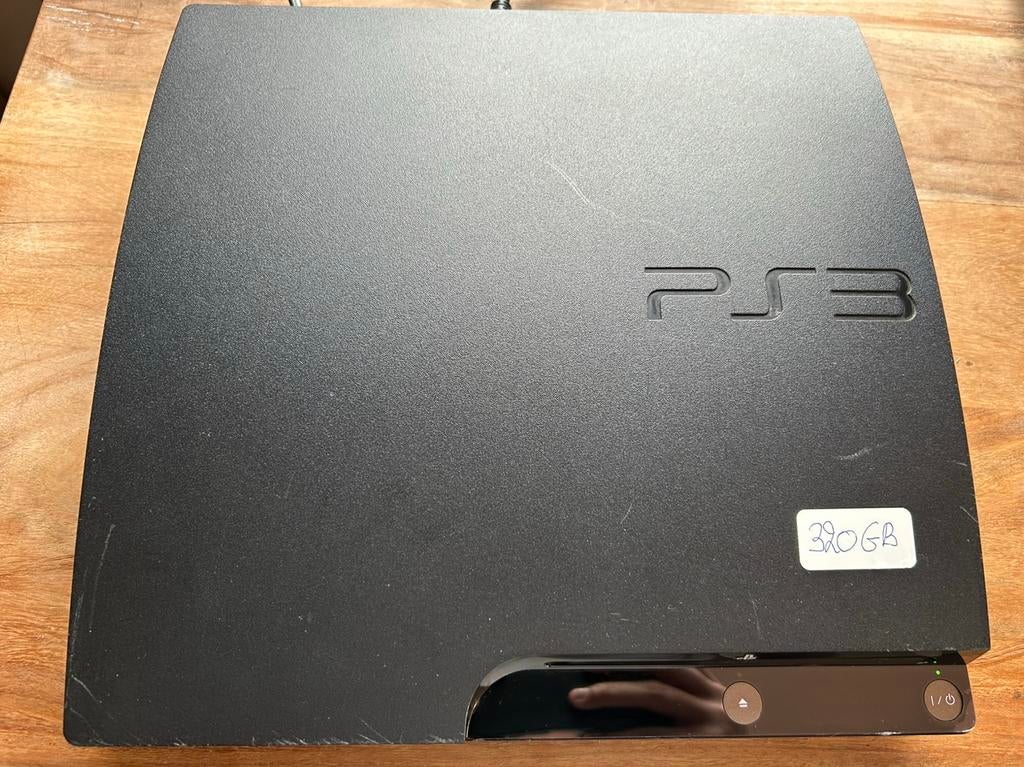 Playstation 3 met games, Games en Spelcomputers, Met games, 320 GB, Ophalen of Verzenden, Zo goed als nieuw