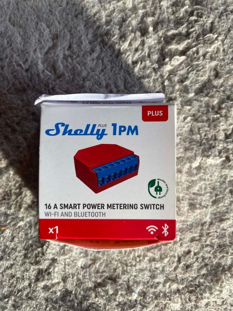 Interrupteur relais Wi-Fi/Bluetooth Shelly, Neuf, Enlèvement ou Envoi, X, Relais