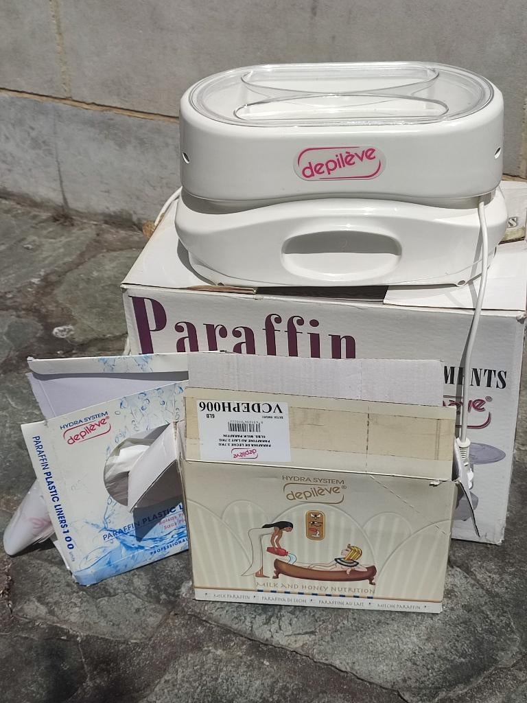Appareil à paraffine, Enlèvement, Utilisé