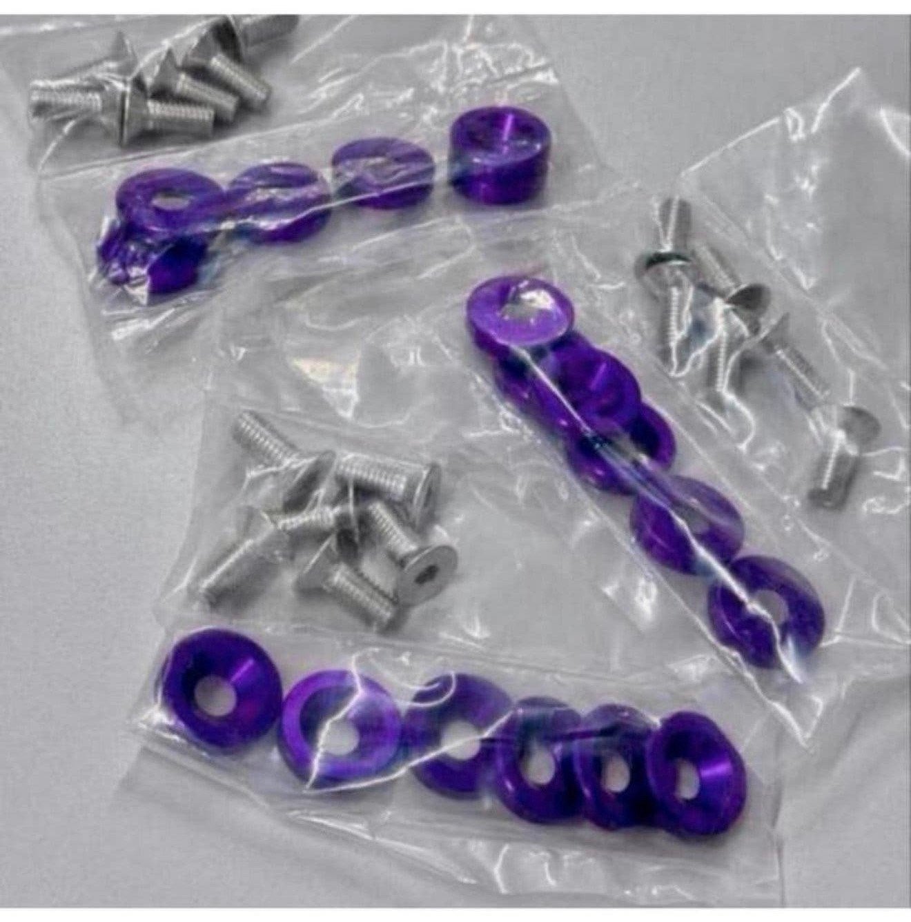 16x Laveuses Fender Tuning JDM violettes - Sans logo M8 16X, Enlèvement ou Envoi