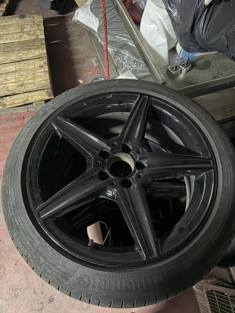 W205 amg velgen zwart, Enlèvement, Pneus été, Jante(s)