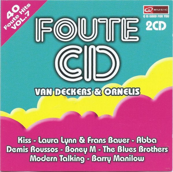 Foute CD Van Deckers & Ornelis - Vol. 7 (2CD), Cd's en Dvd's, Cd's | Verzamelalbums, Ophalen of Verzenden, Zo goed als nieuw