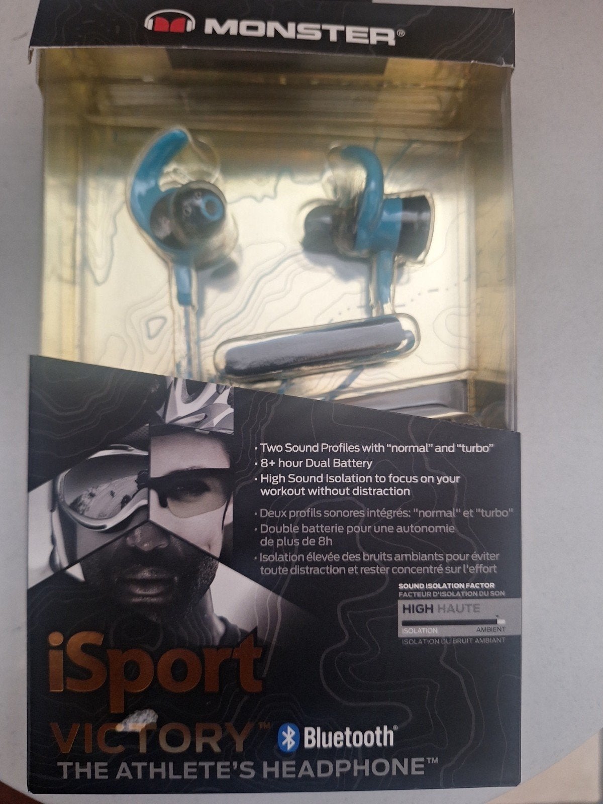 Monster iSport Victory, Enlèvement ou Envoi, Bleu, Autres marques, Sans fil