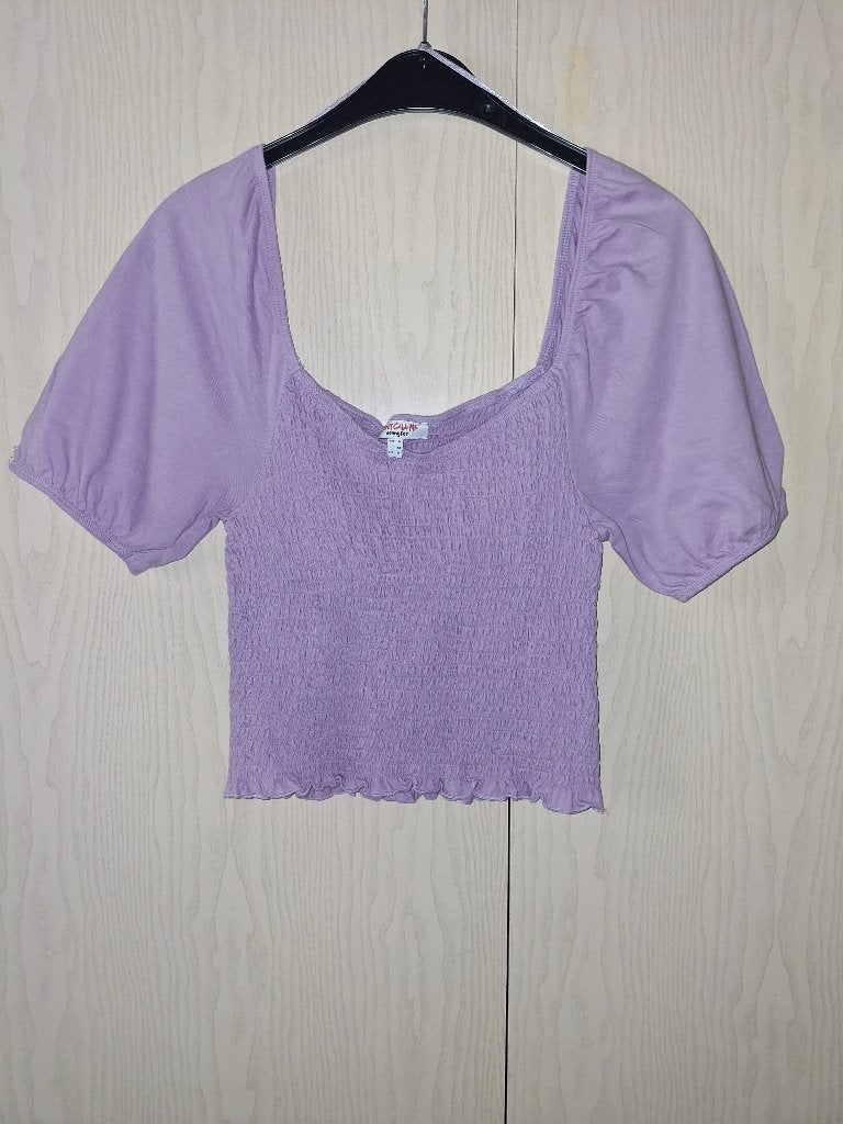 Blouse mauve taille M, Jennyfer, Ophalen of Verzenden, Gedragen, Maat 38/40 (M)